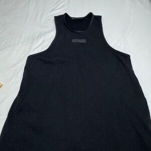 Black Essentials Tank Top